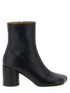 Mm6 Maison Margiela Anatomic Ankle Boot Black  