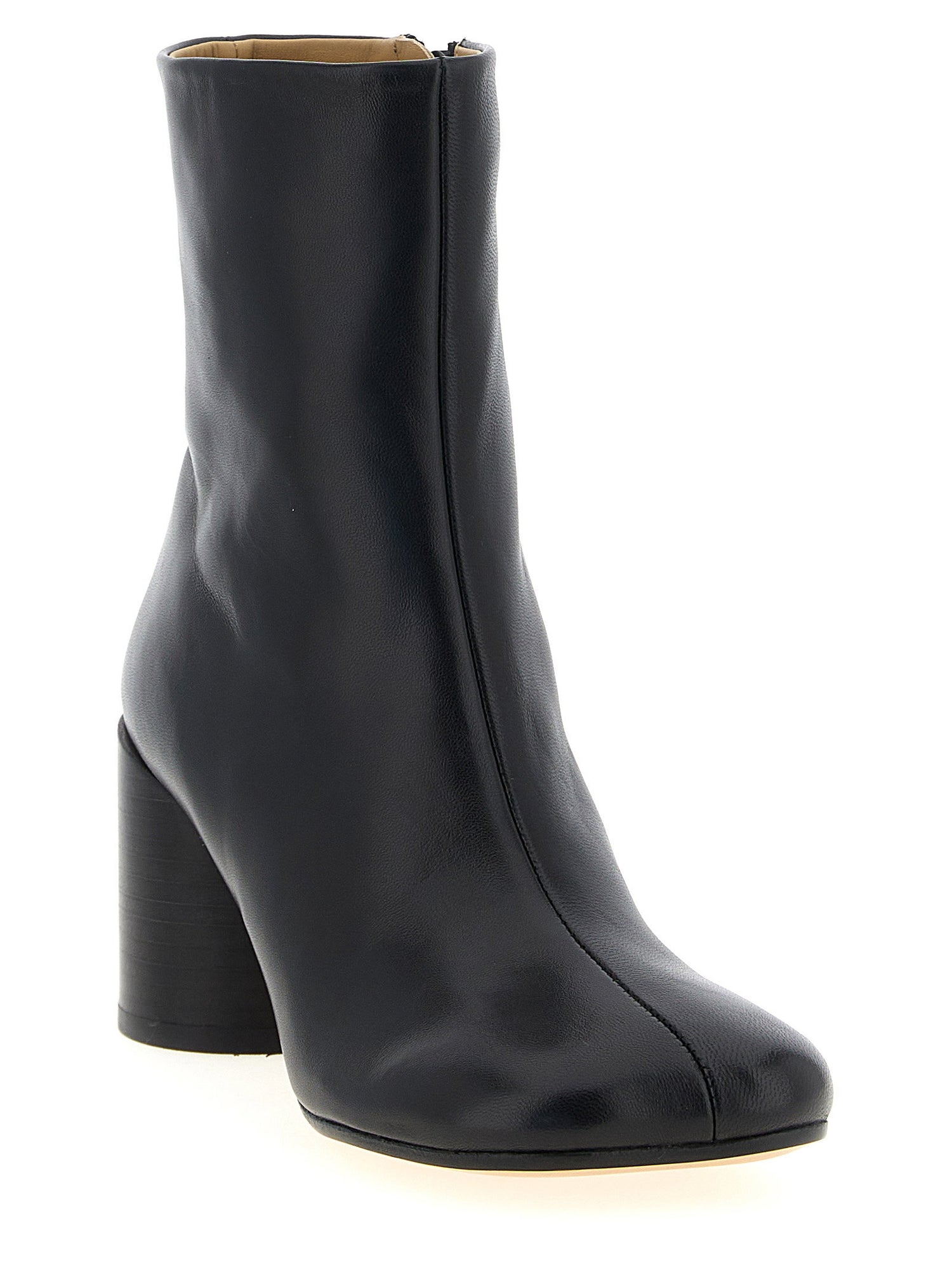 Mm6 Maison Margiela Anatomic Ankle Boot Black  