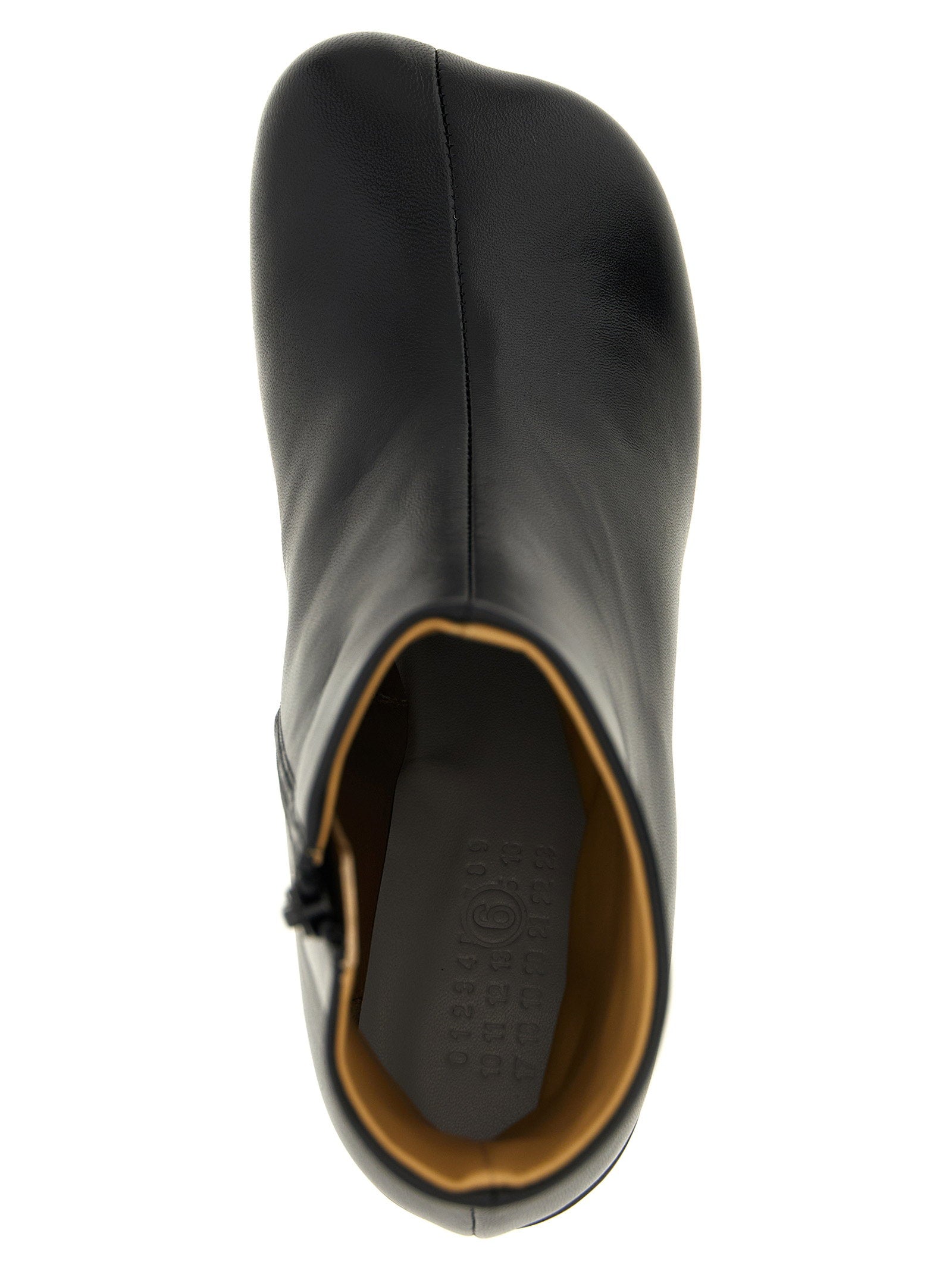 Mm6 Maison Margiela Anatomic Ankle Boot Black  
