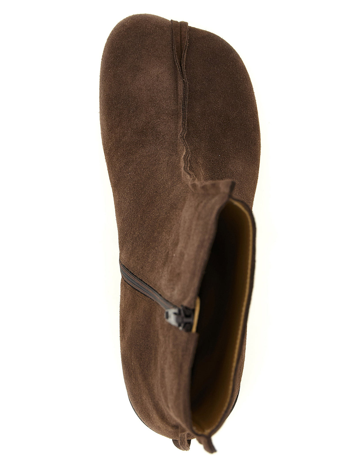 Mm6 Maison Margiela Anatomic Stitch-toe Ankle Boots Brown