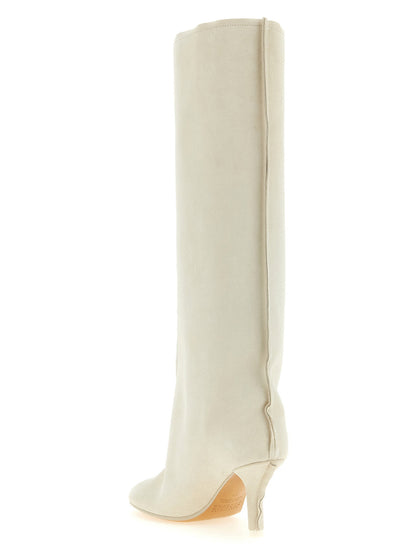 Mm6 Maison Margiela Anatomic Boots White