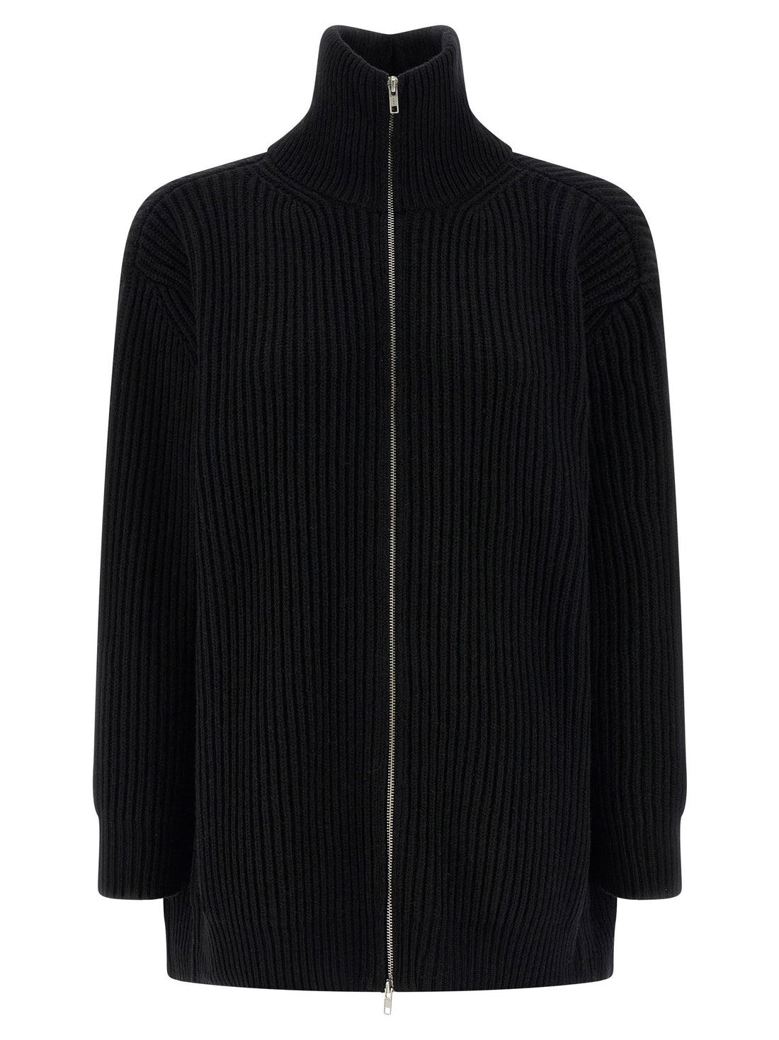 Mm6 Maison Margiela Cardigan Dress Black