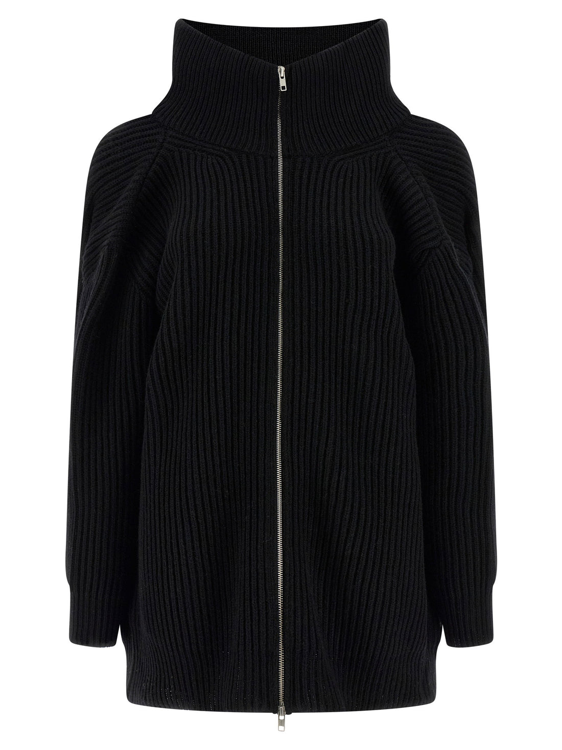 Mm6 Maison Margiela Cardigan Dress Black