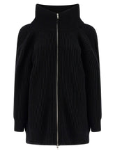 Mm6 Maison Margiela Cardigan Dress Black