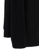Mm6 Maison Margiela Cardigan Dress Black