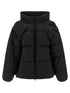 Mm6 Maison Margiela Numeric Signature Mm6 Embroidery Down Jacket Black  