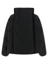 Mm6 Maison Margiela Numeric Signature Mm6 Embroidery Down Jacket Black  
