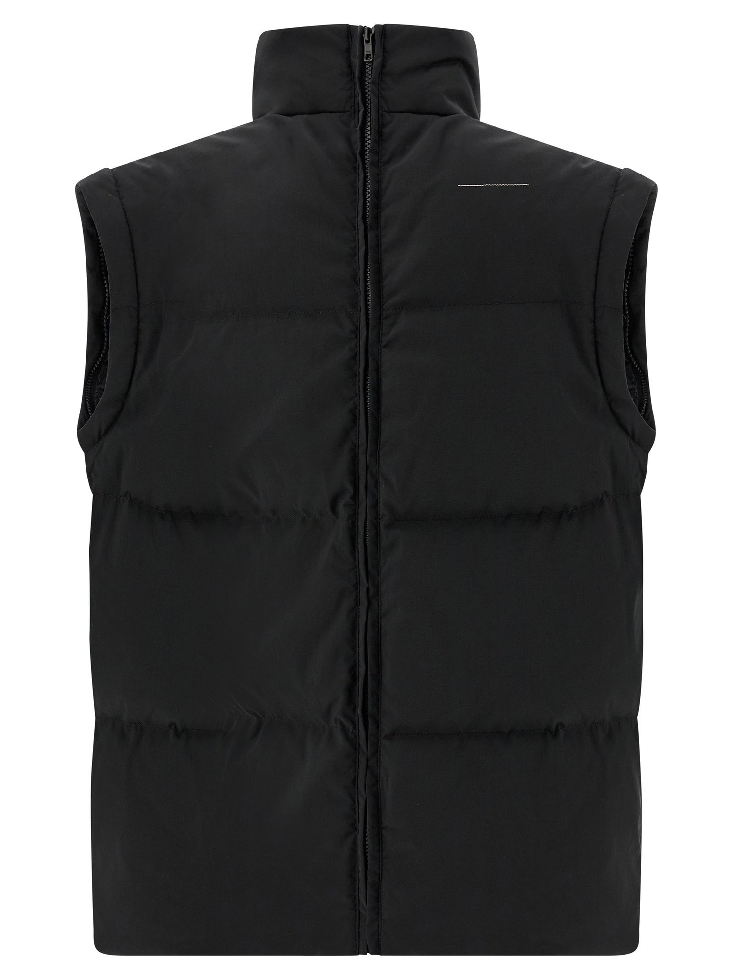 Mm6 Maison Margiela Numeric Signature Mm6 Embroidery Down Jacket Black  