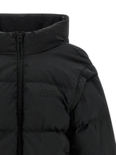 Mm6 Maison Margiela Numeric Signature Mm6 Embroidery Down Jacket Black  