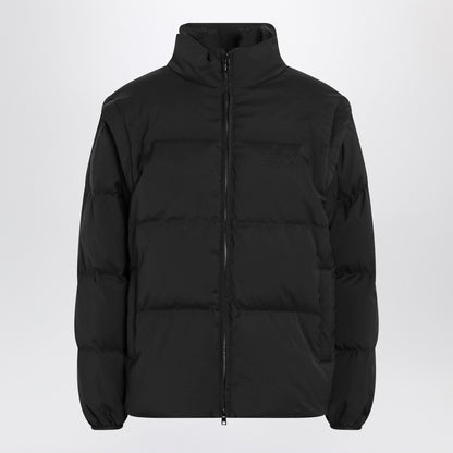MM6 Maison Margiela Transformable Padded Jacket with Removable Sleeves Black