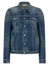 Mm6 Maison Margiela Numeric Signature Mm6 Jacket Blue