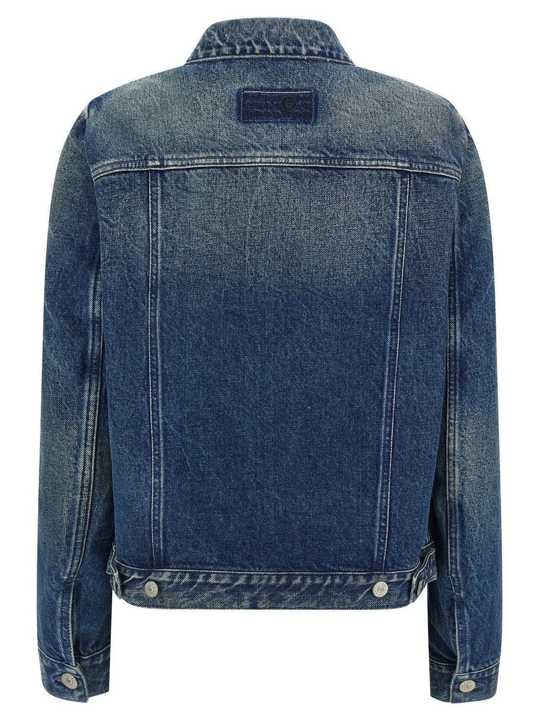 Mm6 Maison Margiela Numeric Signature Mm6 Jacket Blue