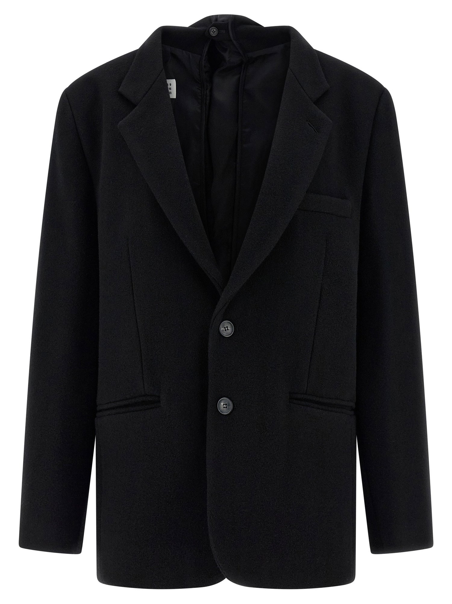Mm6 Maison Margiela Back Panel Blazer Black