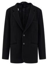 Mm6 Maison Margiela Back Panel Blazer Black