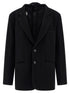 Mm6 Maison Margiela Back Panel Blazer Black