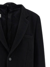 Mm6 Maison Margiela Back Panel Blazer Black