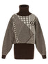 Mm6 Maison Margiela Numeric Signature Mm6 Reversible Dress Brown