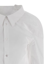 Mm6 Maison Margiela Numeric Signature Mm6 Embroidered Shirt White