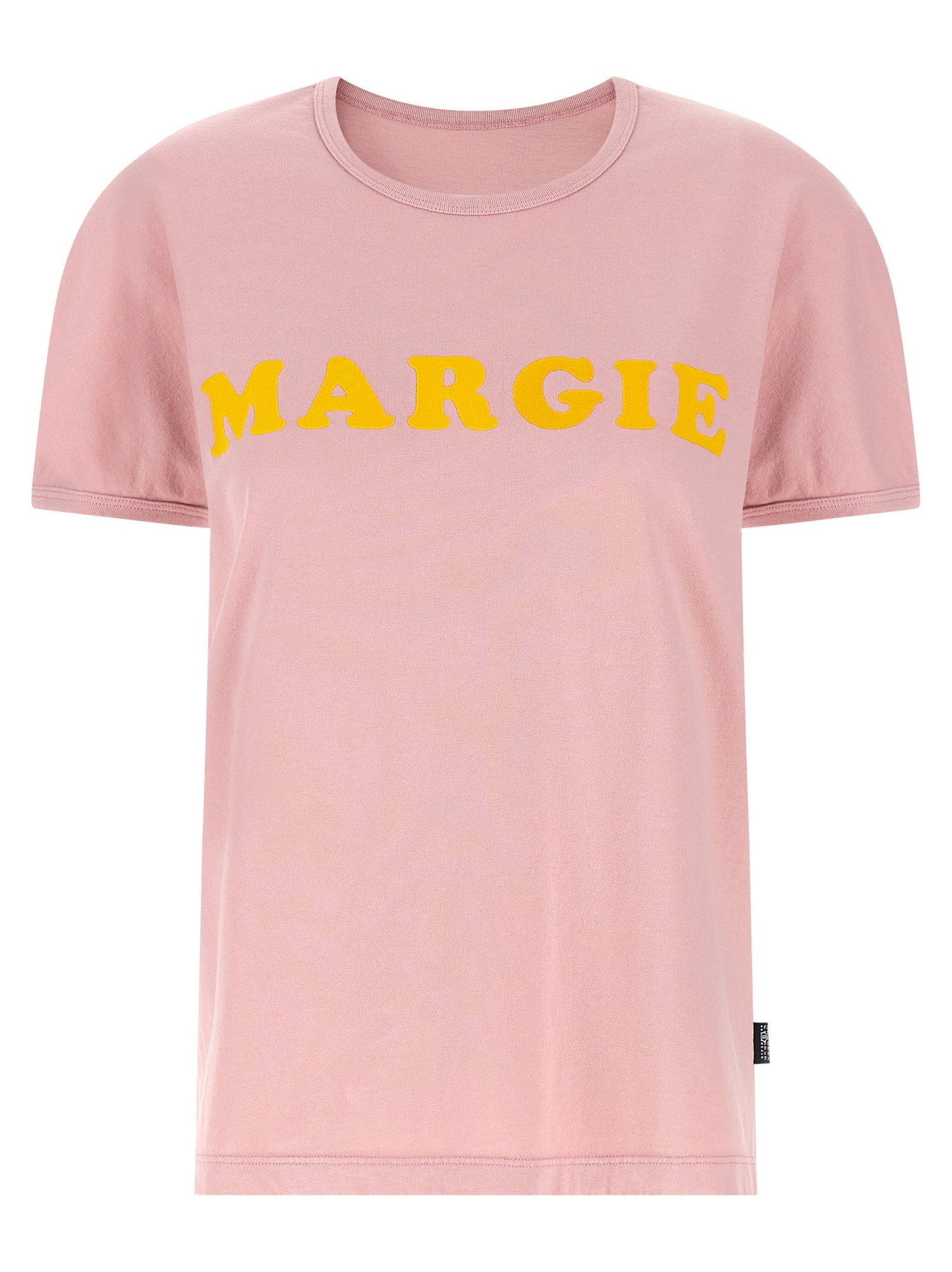Mm6 Maison Margiela Arc Print T-shirt Pink