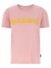 Mm6 Maison Margiela Arc Print T-shirt Pink