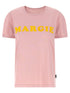 Mm6 Maison Margiela Arc Print T-shirt Pink