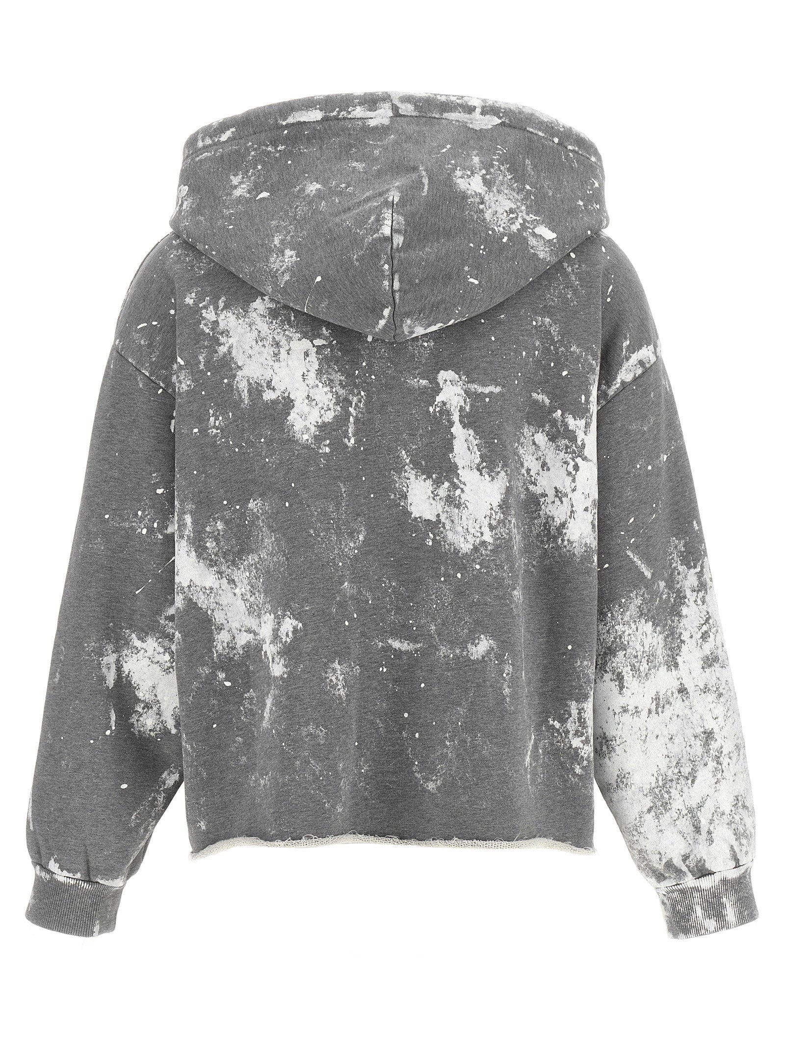 Mm6 Maison Margiela Numeric Signature Mm6 Hoodie Gray