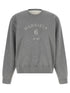 Mm6 Maison Margiela Logo Print Sweatshirt Gray