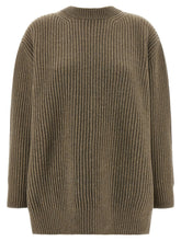 Mm6 Maison Margiela Sweater Dress Beige