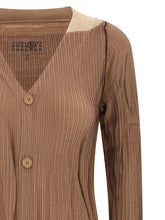 Mm6 Maison Margiela Trapped Double Layer Dress Beige