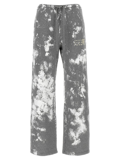 Mm6 Maison Margiela Numeric Signature Mm6 Joggers Gray