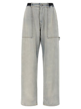 Mm6 Maison Margiela Numeric Signature Mm6 Jeans Light blue