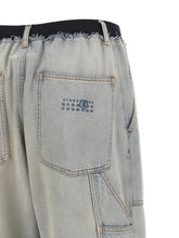 Mm6 Maison Margiela Numeric Signature Mm6 Jeans Light blue