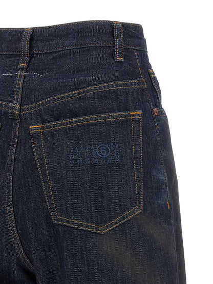 Mm6 Maison Margiela 5-pocket Jeans Blue