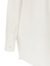 Mm6 Maison Margiela Tulle Insert Shirt White