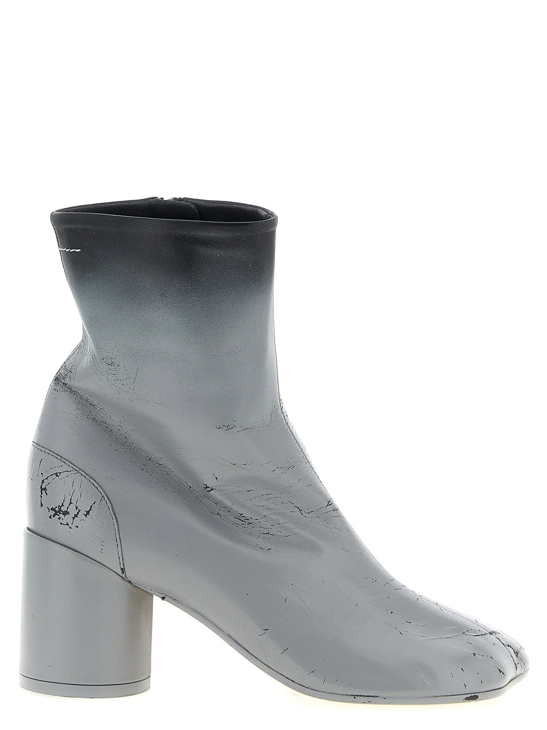 Mm6 Maison Margiela Anatomic Ankle Boots Gray