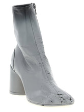 Mm6 Maison Margiela Anatomic Ankle Boots Gray