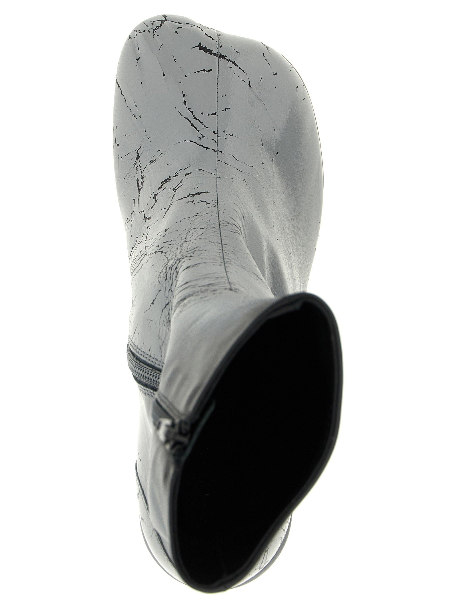 Mm6 Maison Margiela Anatomic Ankle Boots Gray