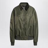 Maison Margiela Khaki Green Padded Bomber Jacket Brown