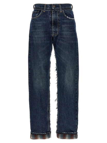 Maison Margiela Pendleton Jeans Blue