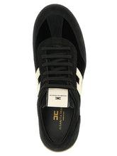 Elisabetta Franchi Nappa And Velvet Sneakers White/black