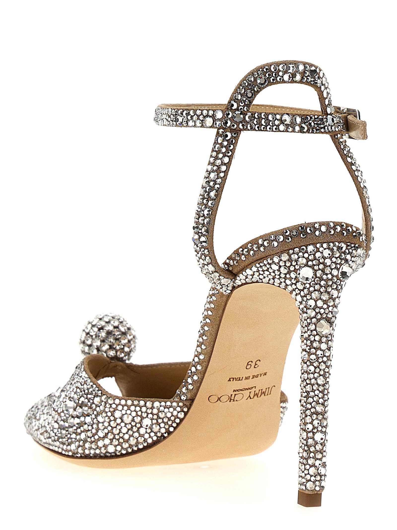 Jimmy Choo Sacora Sandals Silver