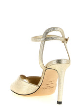 Jimmy Choo Sacora Sandals Gold