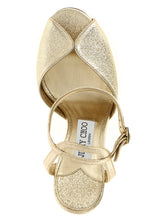 Jimmy Choo Sacora Sandals Gold