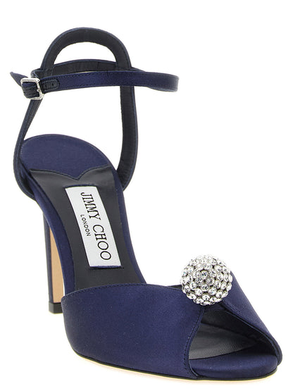 Jimmy Choo Sacora Sandals Blue