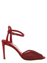 Jimmy Choo Sacora Sandals Red