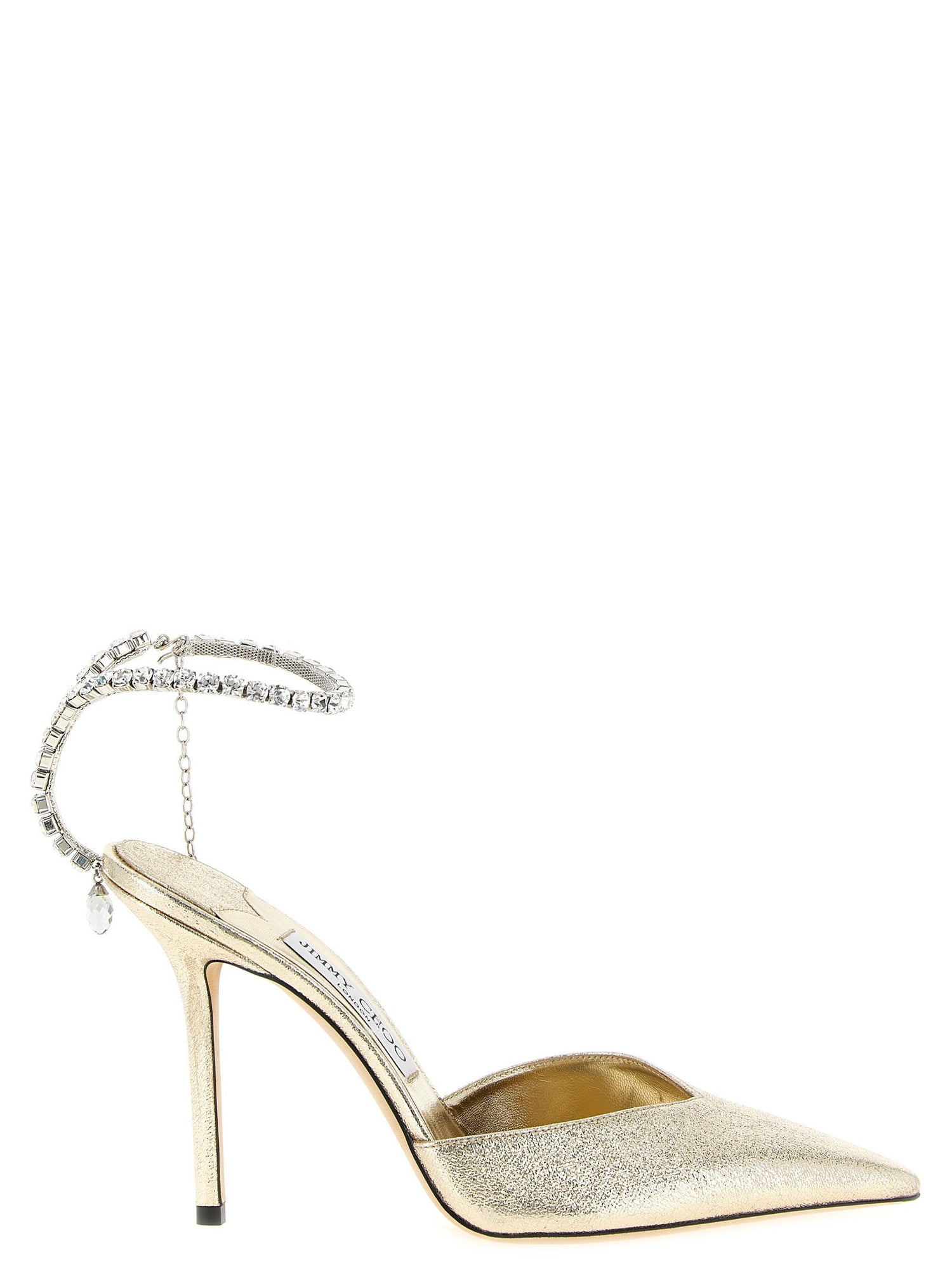 Jimmy Choo Saeda Pumps Gold
