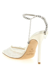 Jimmy Choo Saeda Pumps White