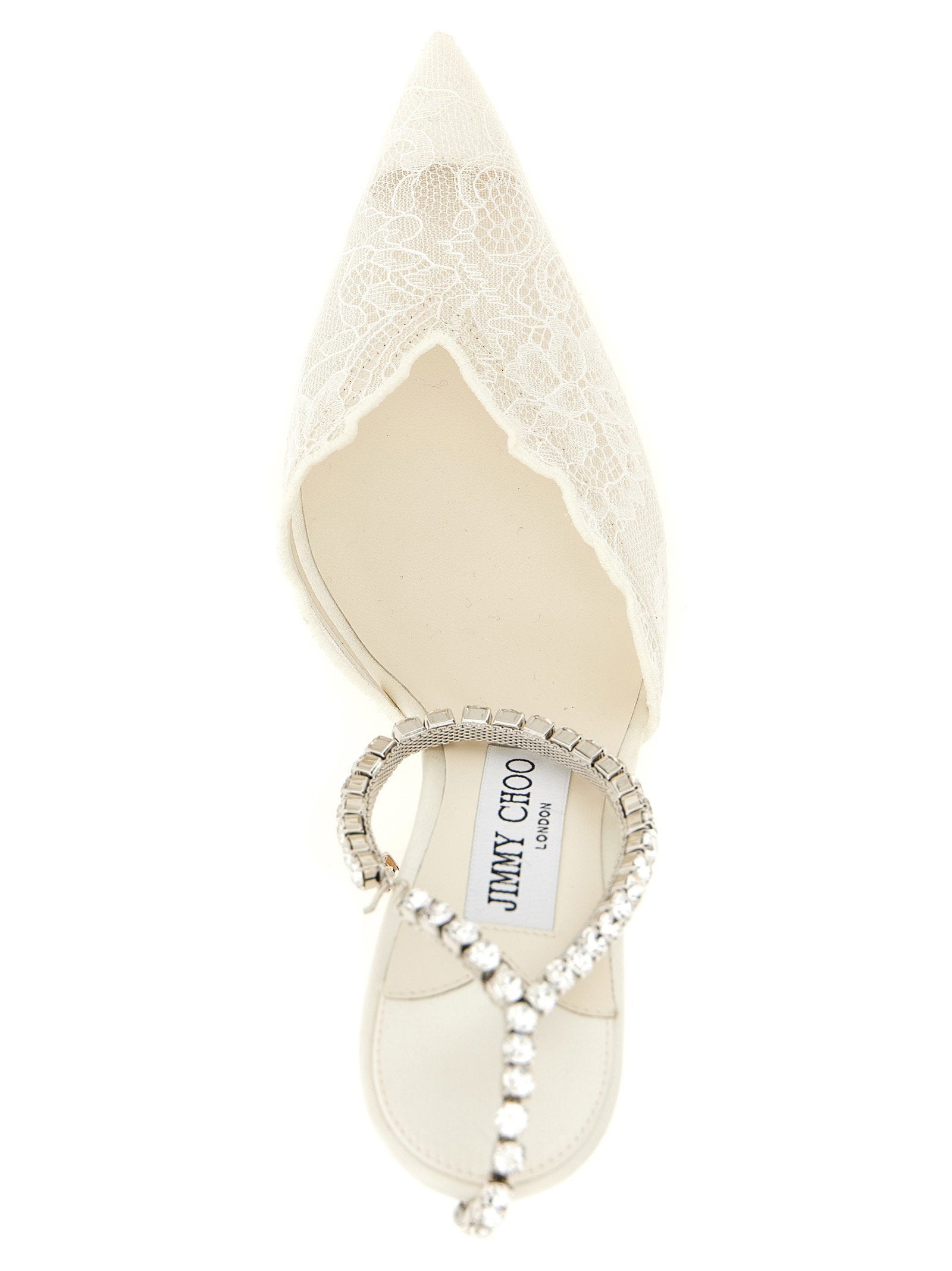Jimmy Choo Saeda Pumps White