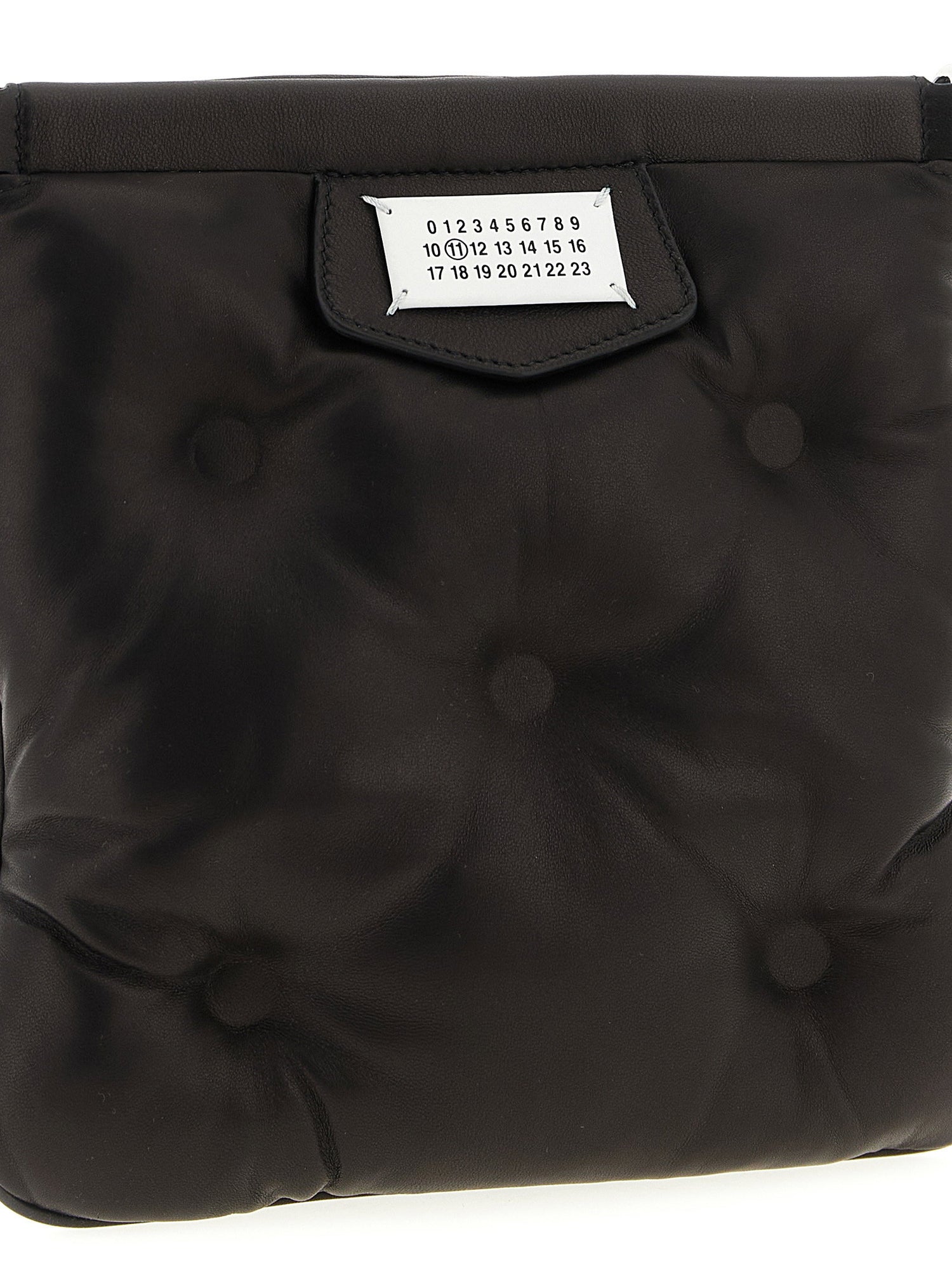 Maison Margiela Glam Slam Flat Pocket Crossbody Bag Black