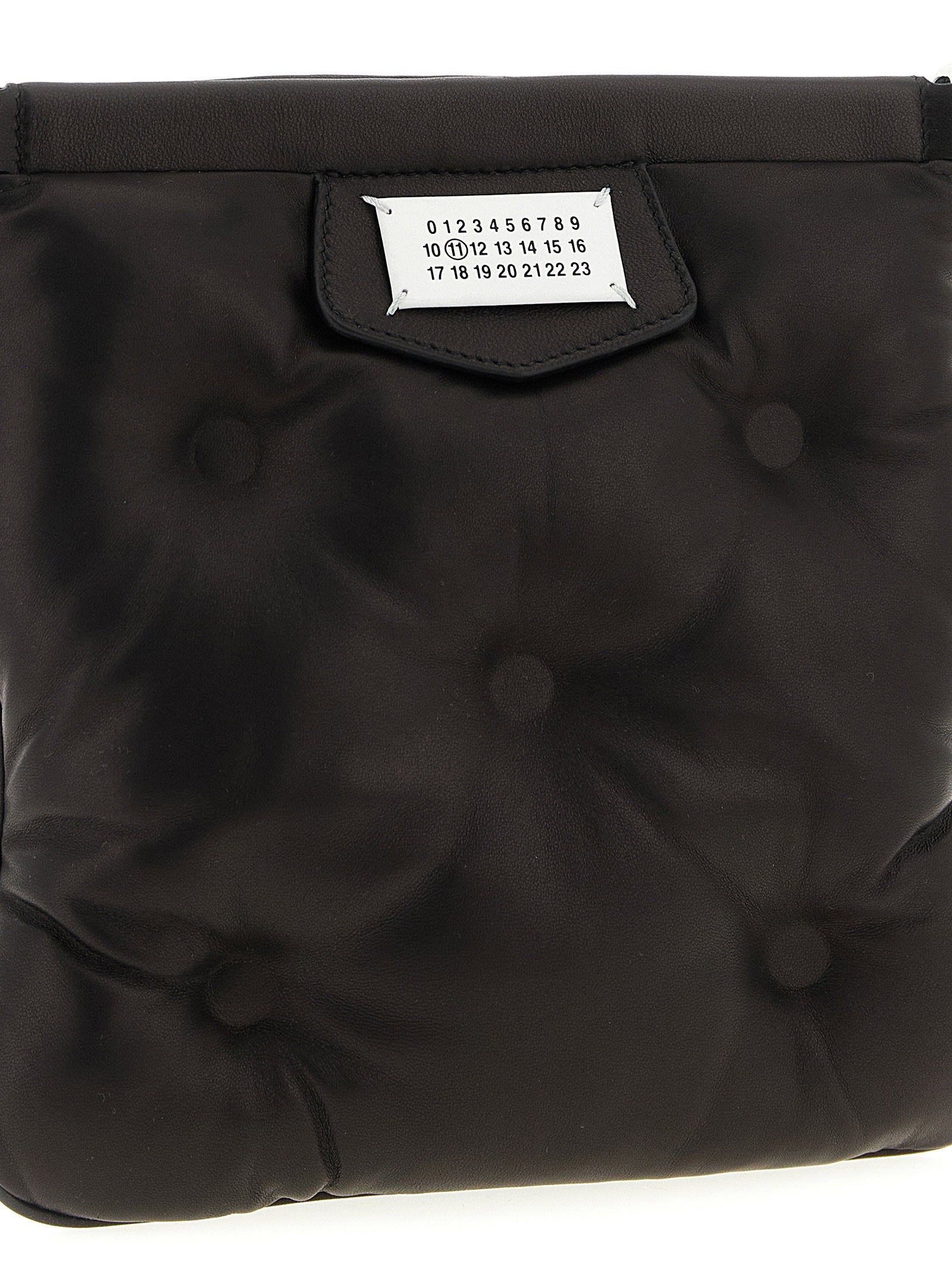 Maison Margiela Glam Slam Flat Pocket Crossbody Bag Black